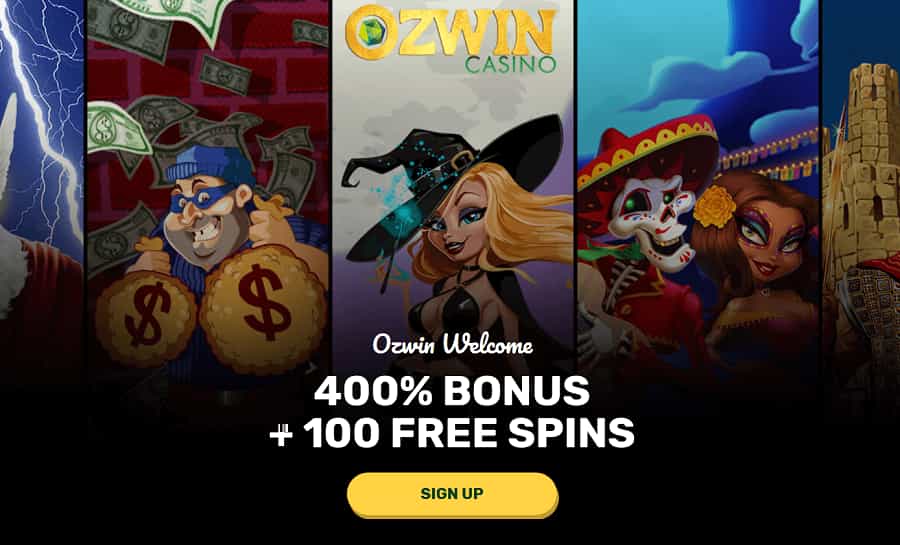ozwin casino bonus code